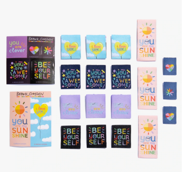 Label-Set “Going Places" by Brook Gossen X KATM 18 Labels + 7 Bonus Lunchbox-Stickers