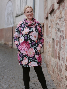Bio-Eigenproduktion "Sophia" schwarz French Terry
