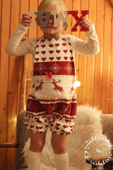 Eigenproduktion "Nieves" rot French Terry