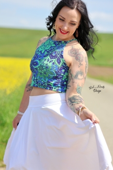 eBook Raserfront-Top/Kleid "Magdalena" Größe 30-50 Schnittmuster & Nähanleitung