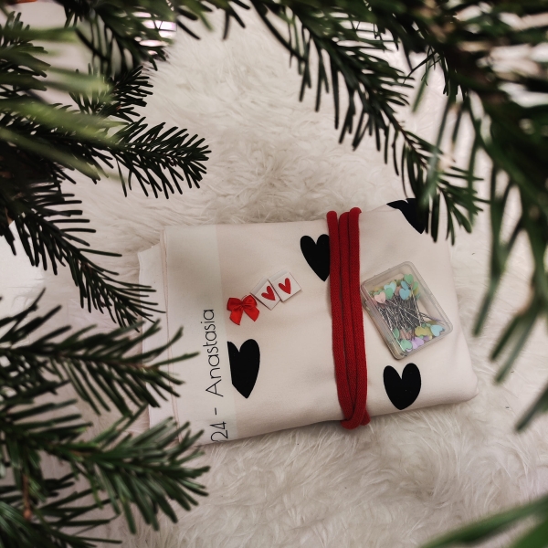 B-WARE! Eigenproduktion "Anastasia" Adventskalender 2024 French Terry