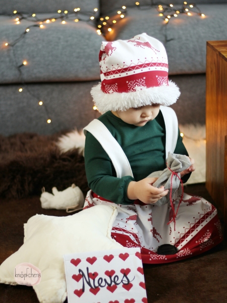 Eigenproduktion "Nieves" rot French Terry