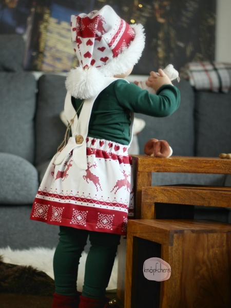 Eigenproduktion "Nieves" rot French Terry