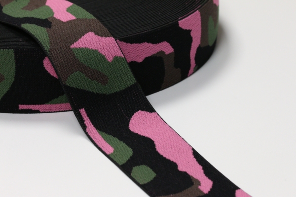Gummiband Camouflage 4cm