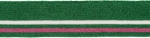 Cuff/Fertigbündchen Glitzer grün